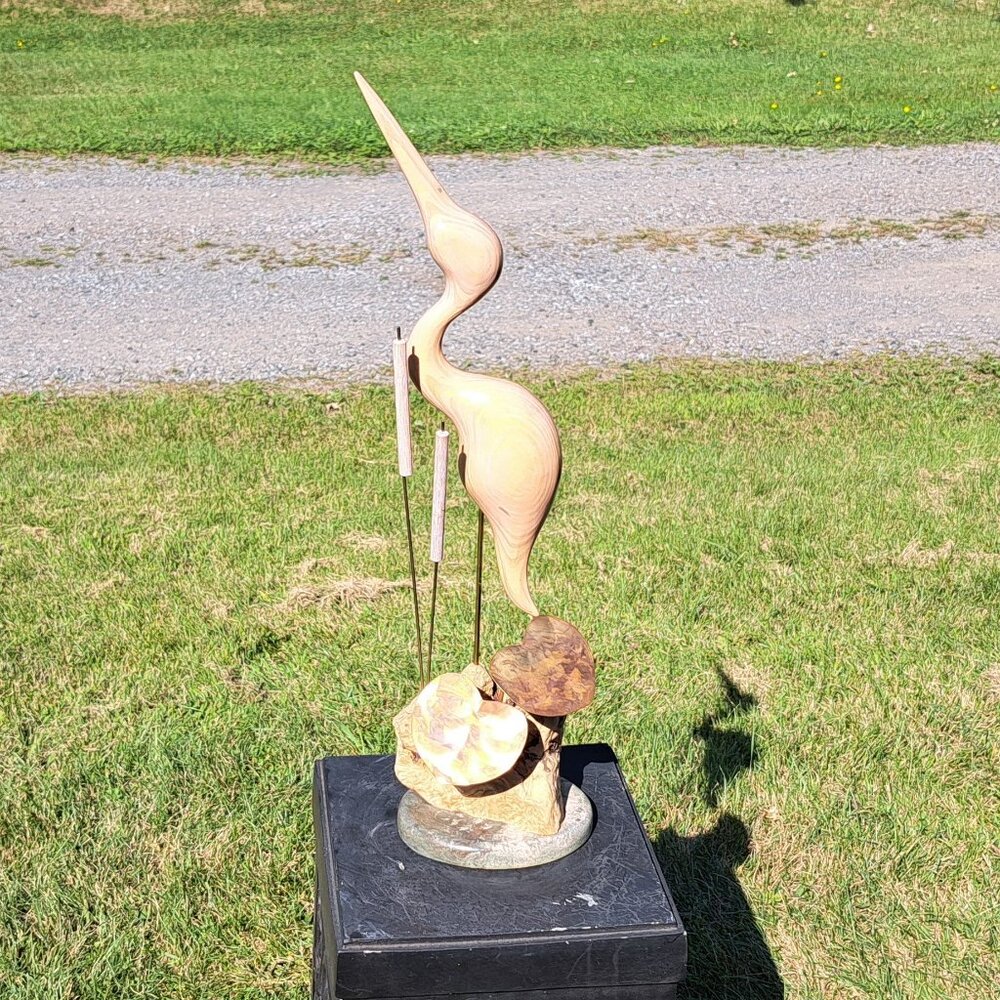 William J Watson Bird Sculpture
